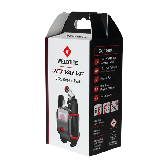 KIT DE REPARACION WELDTITE INTELIGENTE SISTEMA JETVALVE CARTUCHO C02