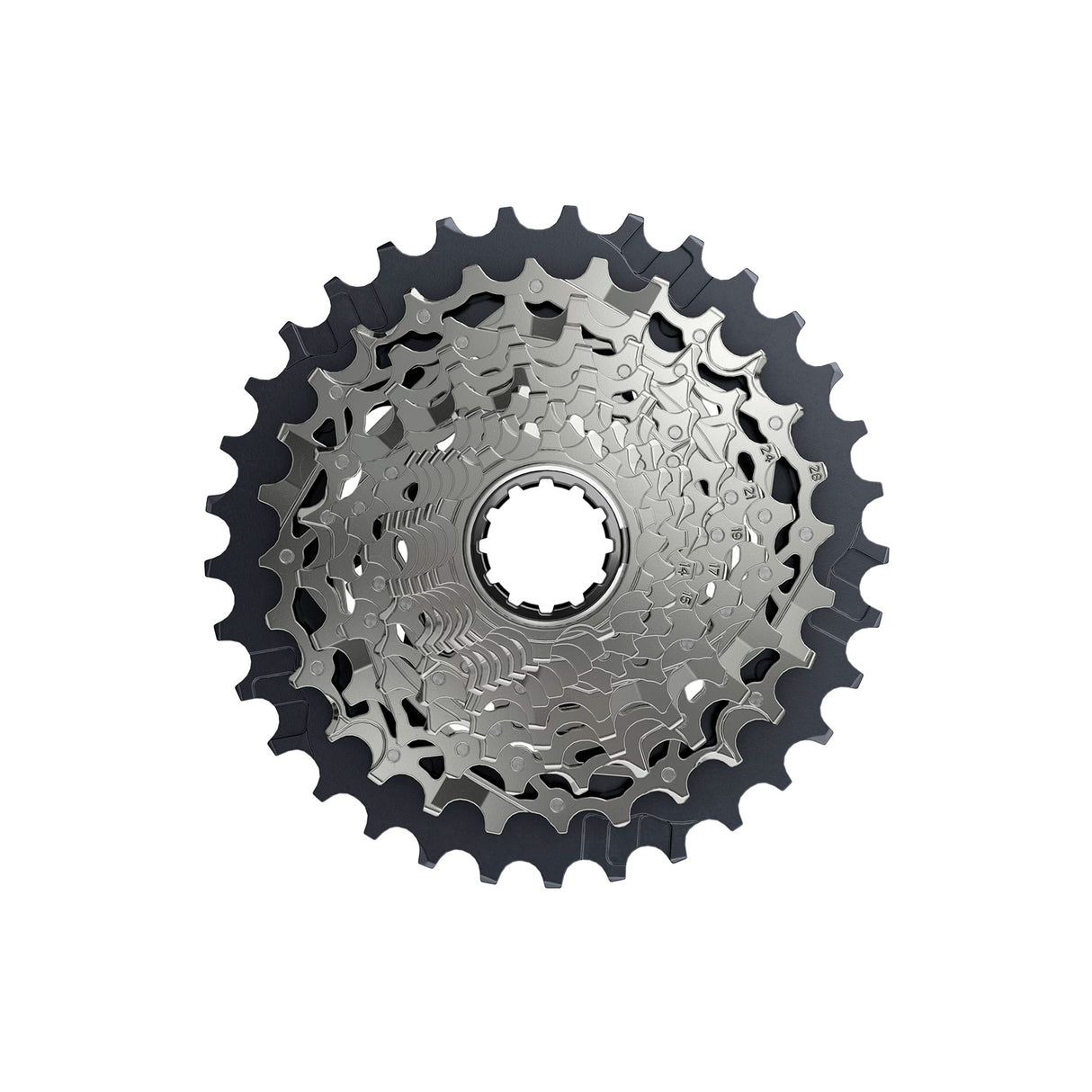 Cassette de Piñones SRAM 12P. FORCE 10/33D XG-1270 D1 Plata