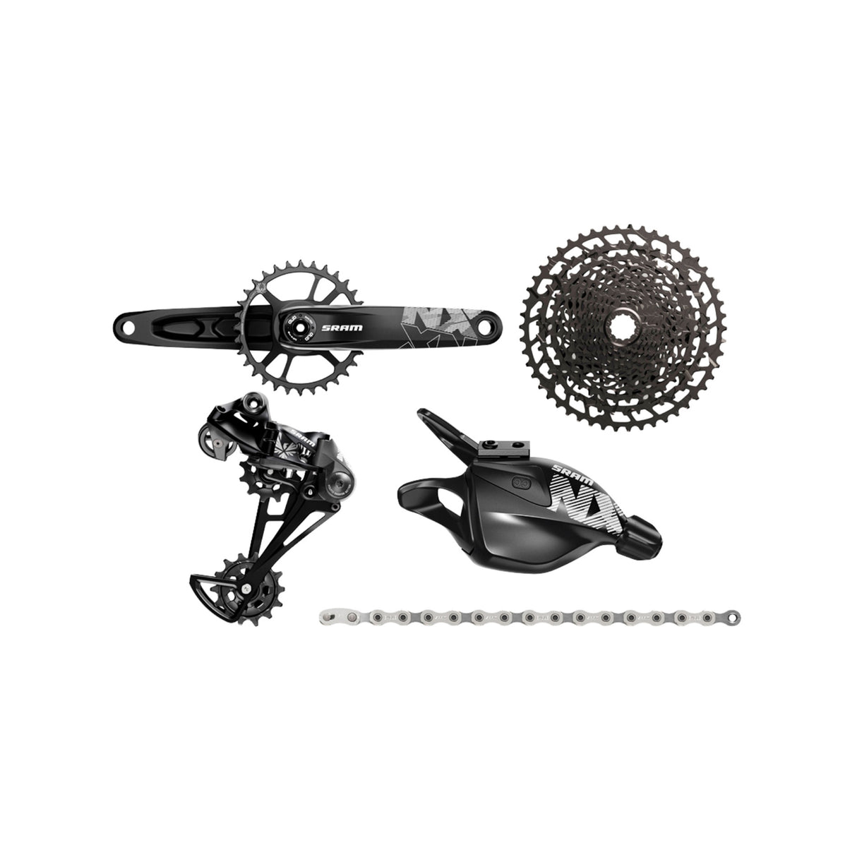 Grupo de Cambios SRAM MTB NX EAGLE DUB 32/175 1X12 11/50