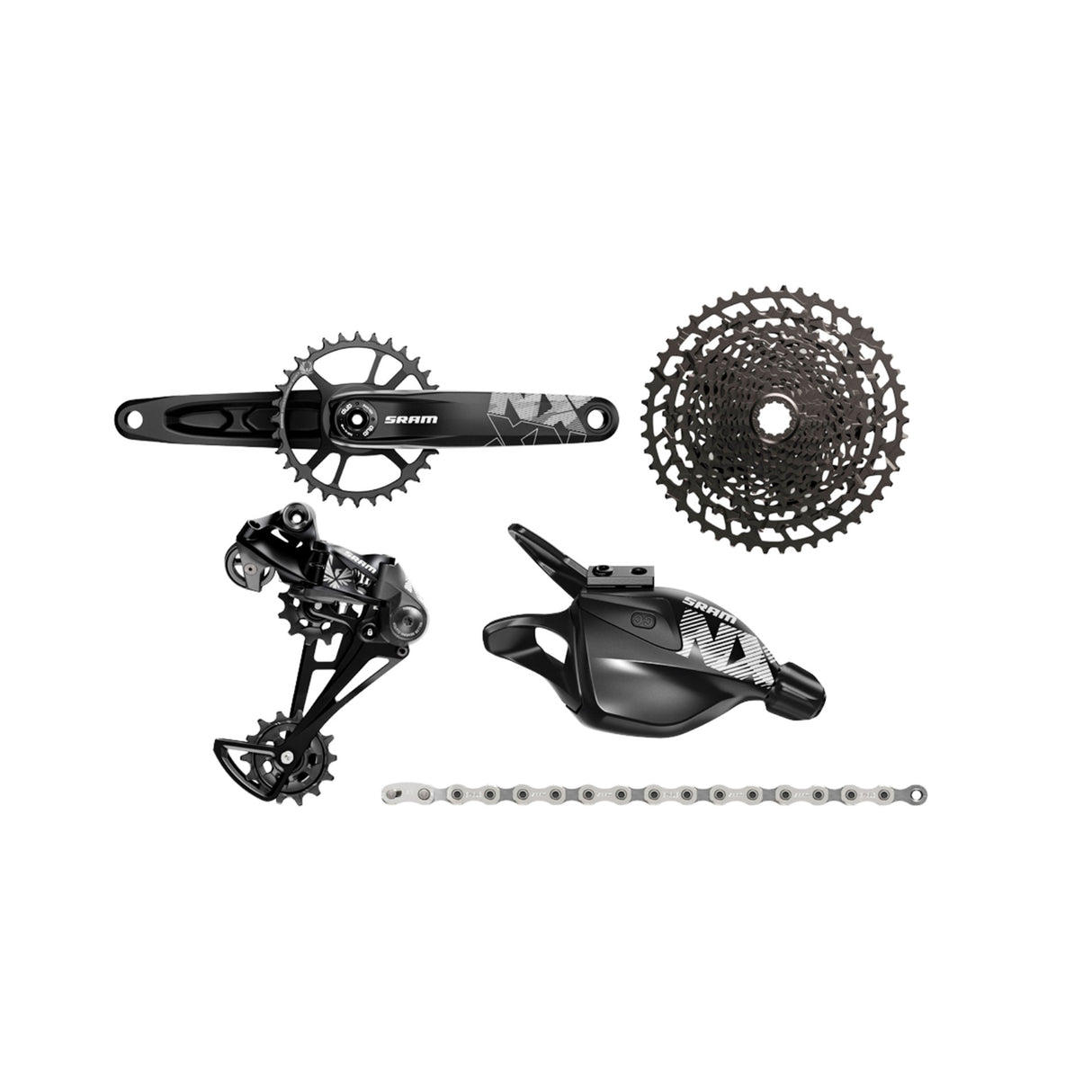 Grupo de Cambios SRAM MTB NX EAGLE DUB 32/175 BOOST 1X12 11/50