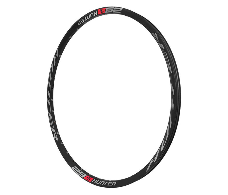 RIN 29" 32H 14G ALUMINIO 6061, NEGRO/ROJO C/OJILLO VAL AMERICANA