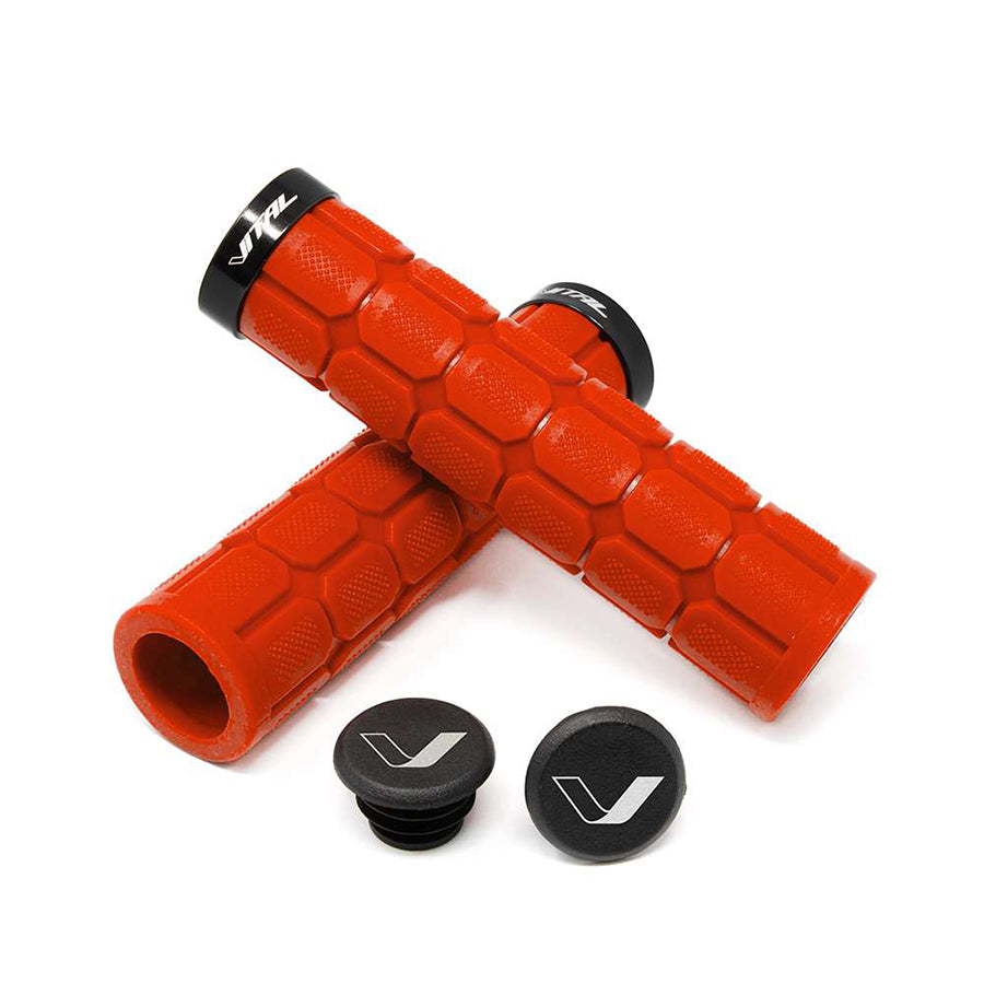 PUÑOS URBANO/MTB CON ARO VITAL ROJO 130MM LONGITUD