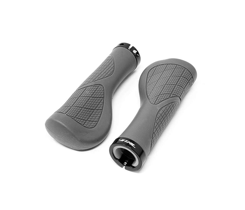 PUÑO ERGONîMICO CON ARO DE SUJECIîN VITAL NEGRO CON GRIS 140MM LONGITUD