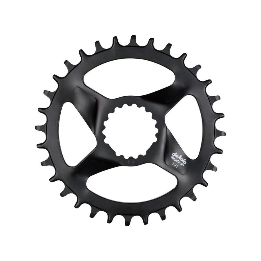 PLATO MEGATOOTH DE MONTAJE DIRECTO PARA BIELAS COMET, 32 DIENTES ,SISTEMA SH12