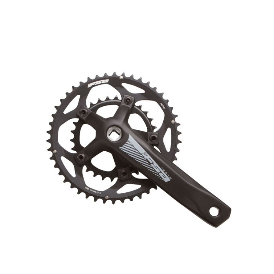 JUEGO DE BIELAS TEMPO ADVANCED DOBLE PLATO, 46/30 DIENTES, LONGITUD DE 172.5 MM