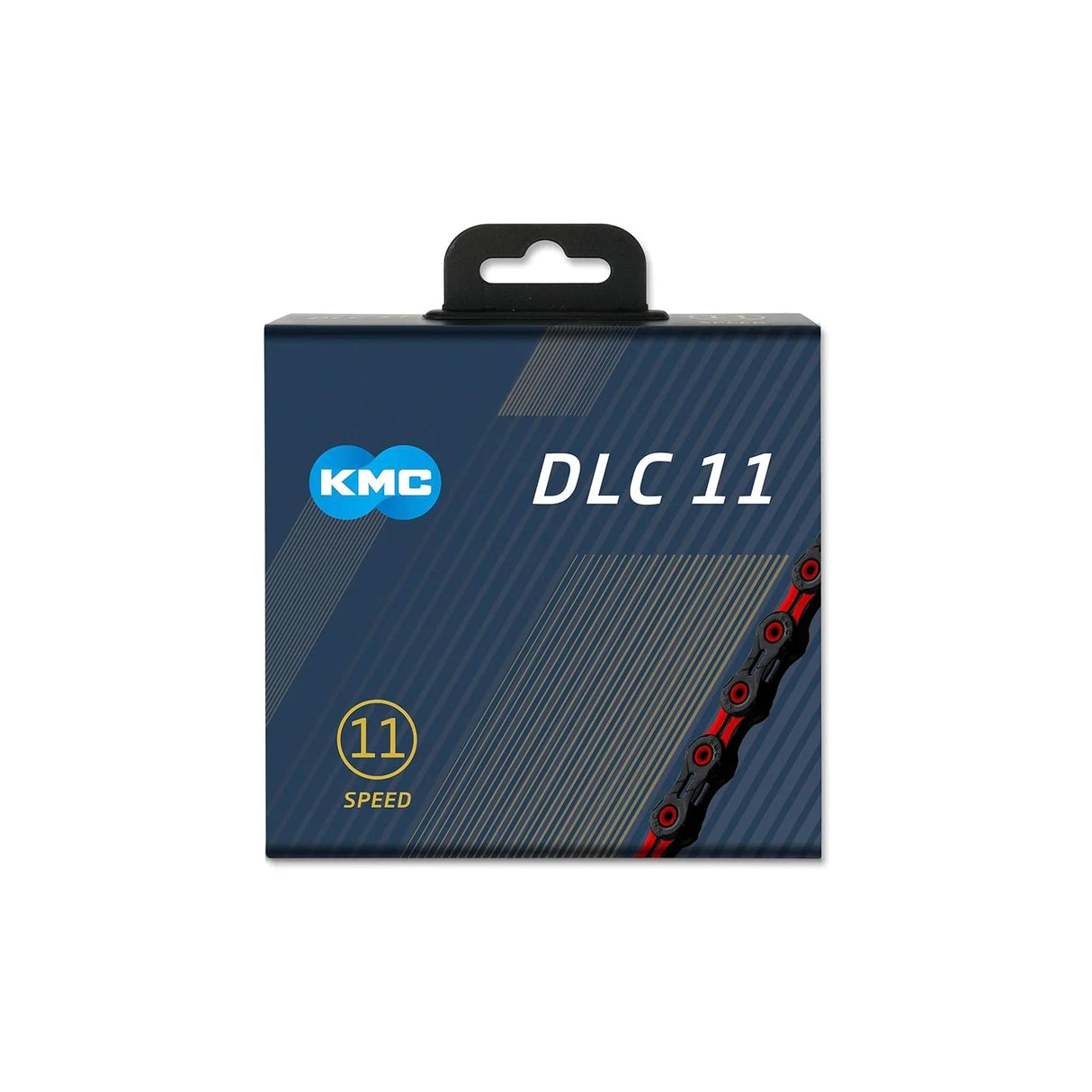 CADENA KMC DLC11 - NEGRO/ROJO
