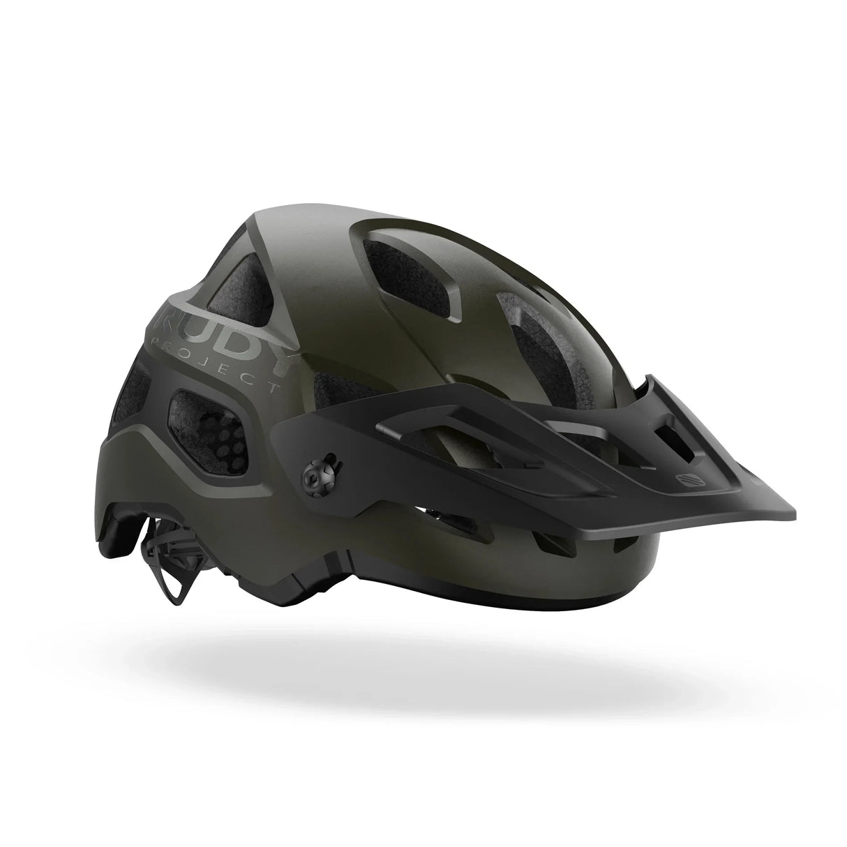 CASCO RUDY PROJECT PROTERA+ COLOR NEGRO/VERDE MATE