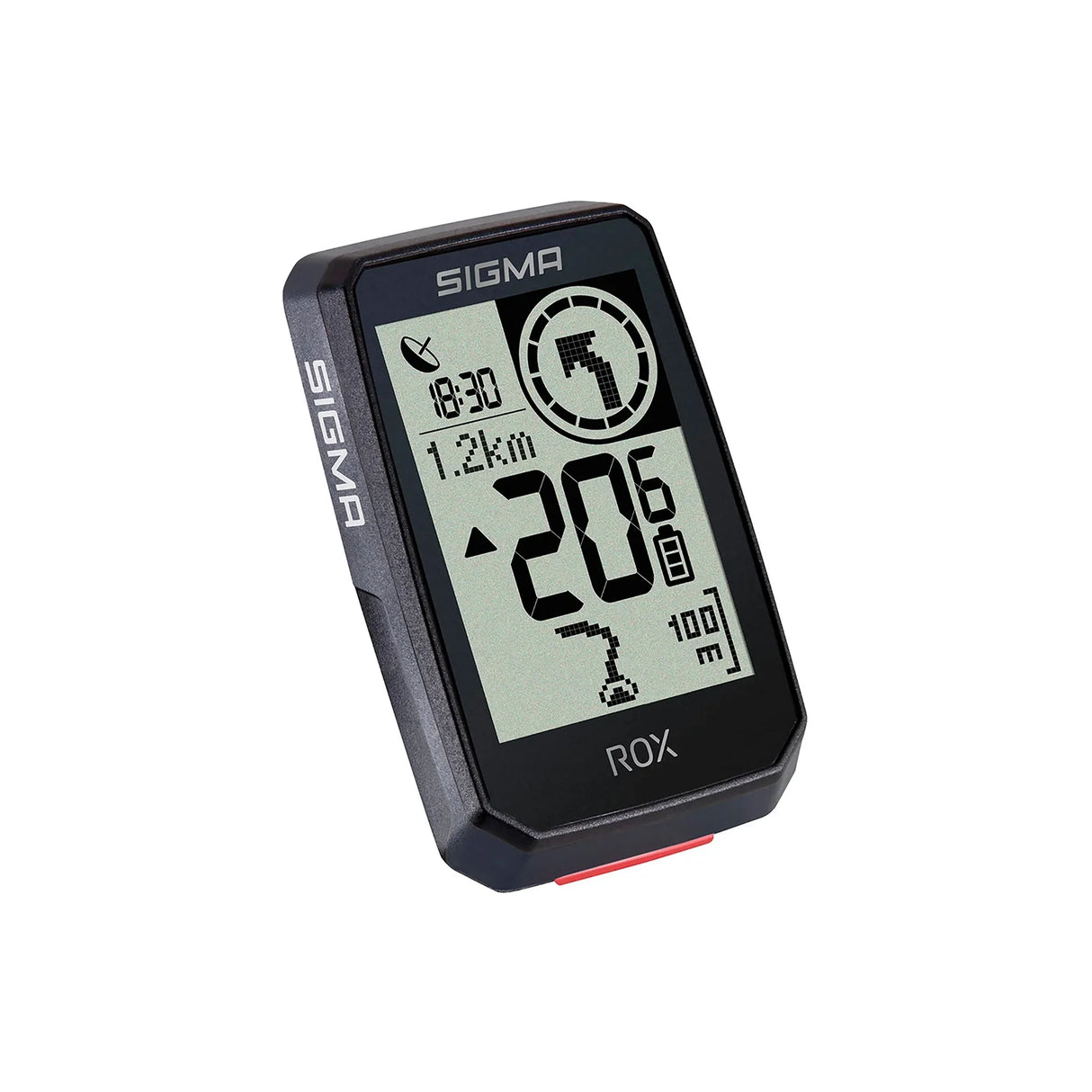 CICLOCOMPUTADORA SIGMA ROX 2.0 NEGRA E-BIKE READY, 14 FUNCIONES