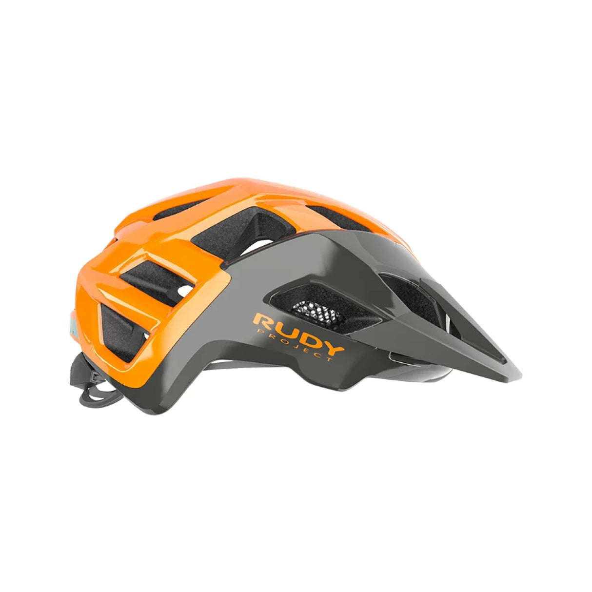 CASCO RUDY PROJECT CROSSWAY COLOR PLOMO NARANJA