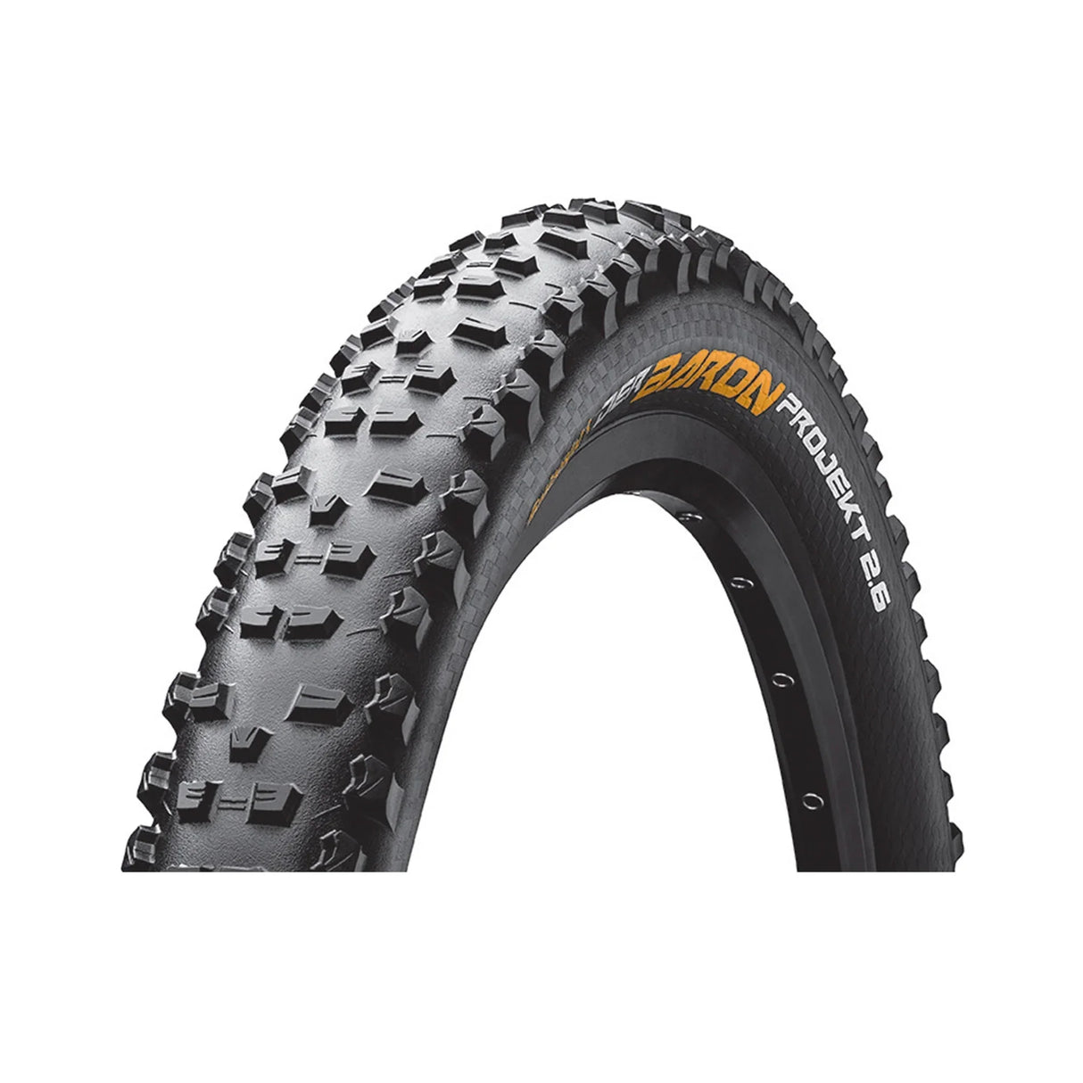 LLANTA CONTINENTAL DER BARON PROJEKT BLACKCHILI PROTECTION APEX TUBELESS 27x2.4