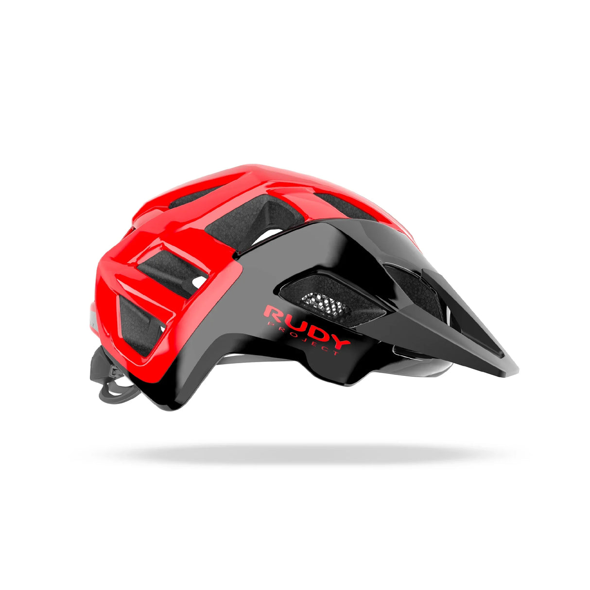CASCO RUDY PROJECT CROSSWAY COLOR NEGRO/ROJO BRILLANTE