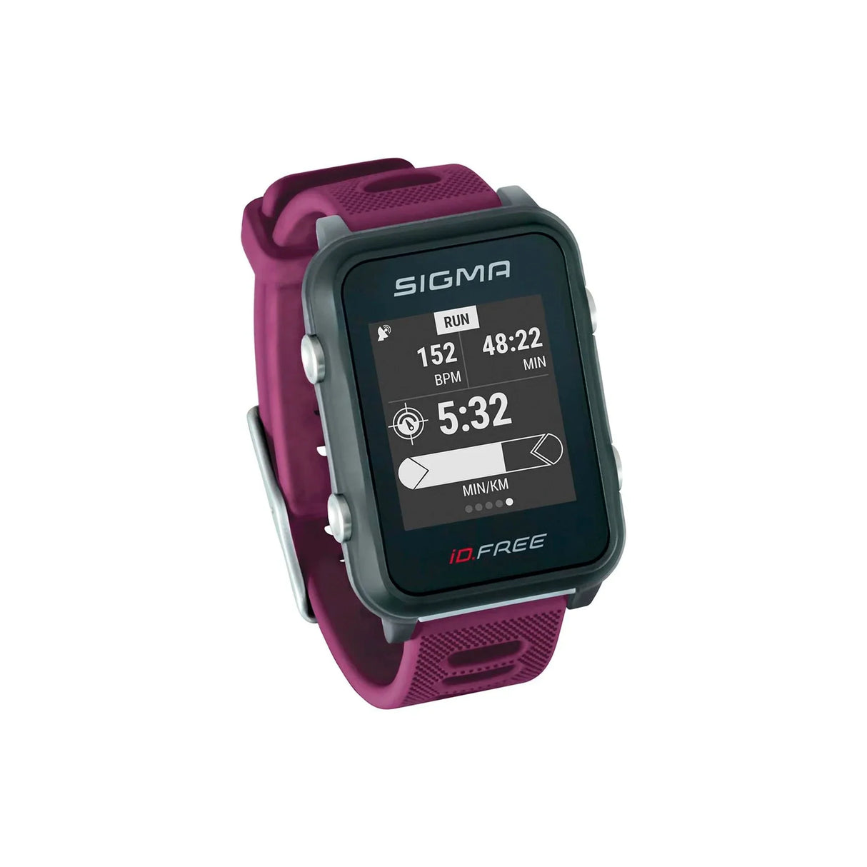 RELOJ SIGMA iD.FREE - CIRUELA