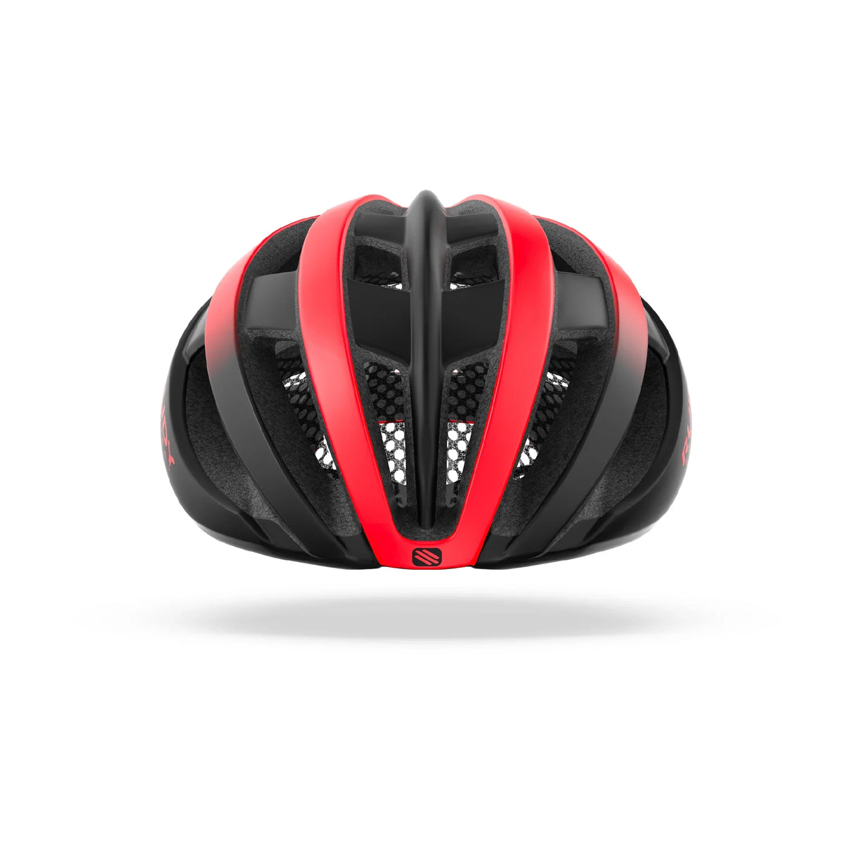 CASCO RUDY PROJECT VENGER RUTA COLOR ROJO/NEGRO MATE