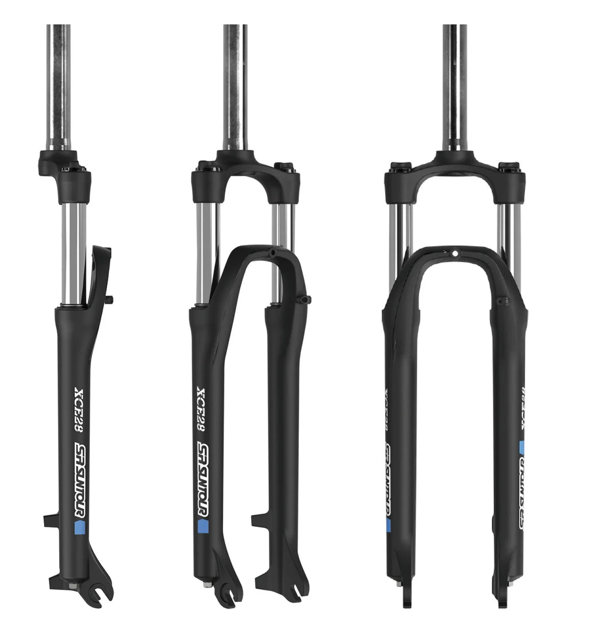 SUSPENSIÓN SR SUNTOUR XCE28 80 MM 27.5” TUBO RECTO EJE 9 MM