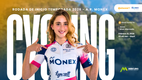 El inicio de temporada se vive en la ruta: Rodada A.R. Monex 2026 con Continental y Mercurio Sports Group