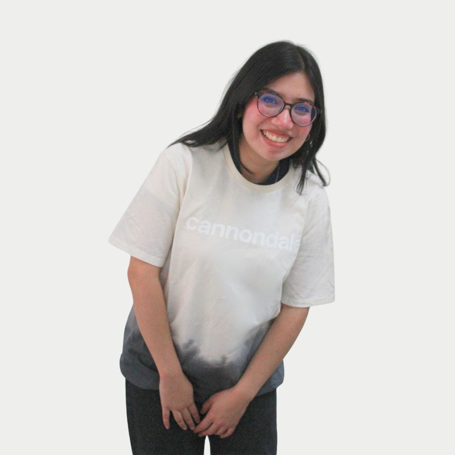 CAMISETA DIPDYE GRIS/CREMA