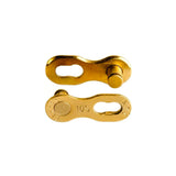 CONECTOR CANDADO KMC ML 10R COLOR ORO (INCLUYE DOS CONECTORES)