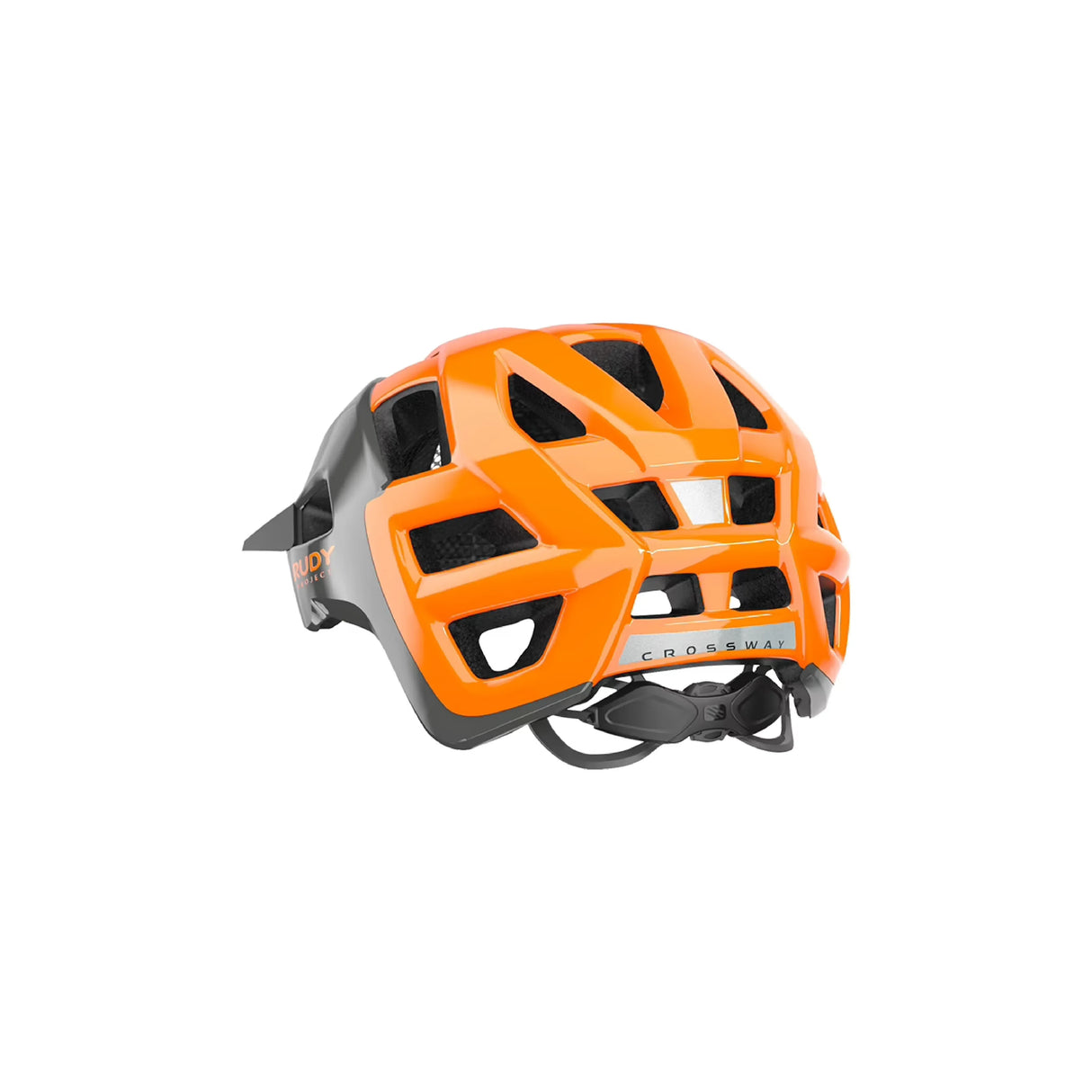 CASCO RUDY PROJECT CROSSWAY COLOR PLOMO NARANJA