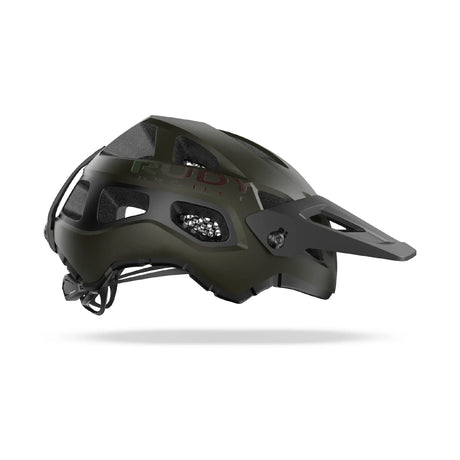 CASCO RUDY PROJECT PROTERA+ COLOR NEGRO/VERDE MATE
