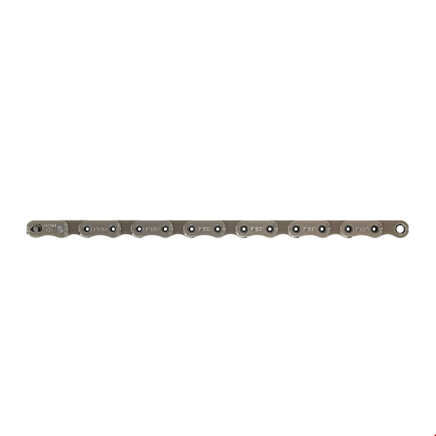 Cadena SRAM 114 Eslabones 12P. CN-RED AXS Flattop Con Power Lock Plata