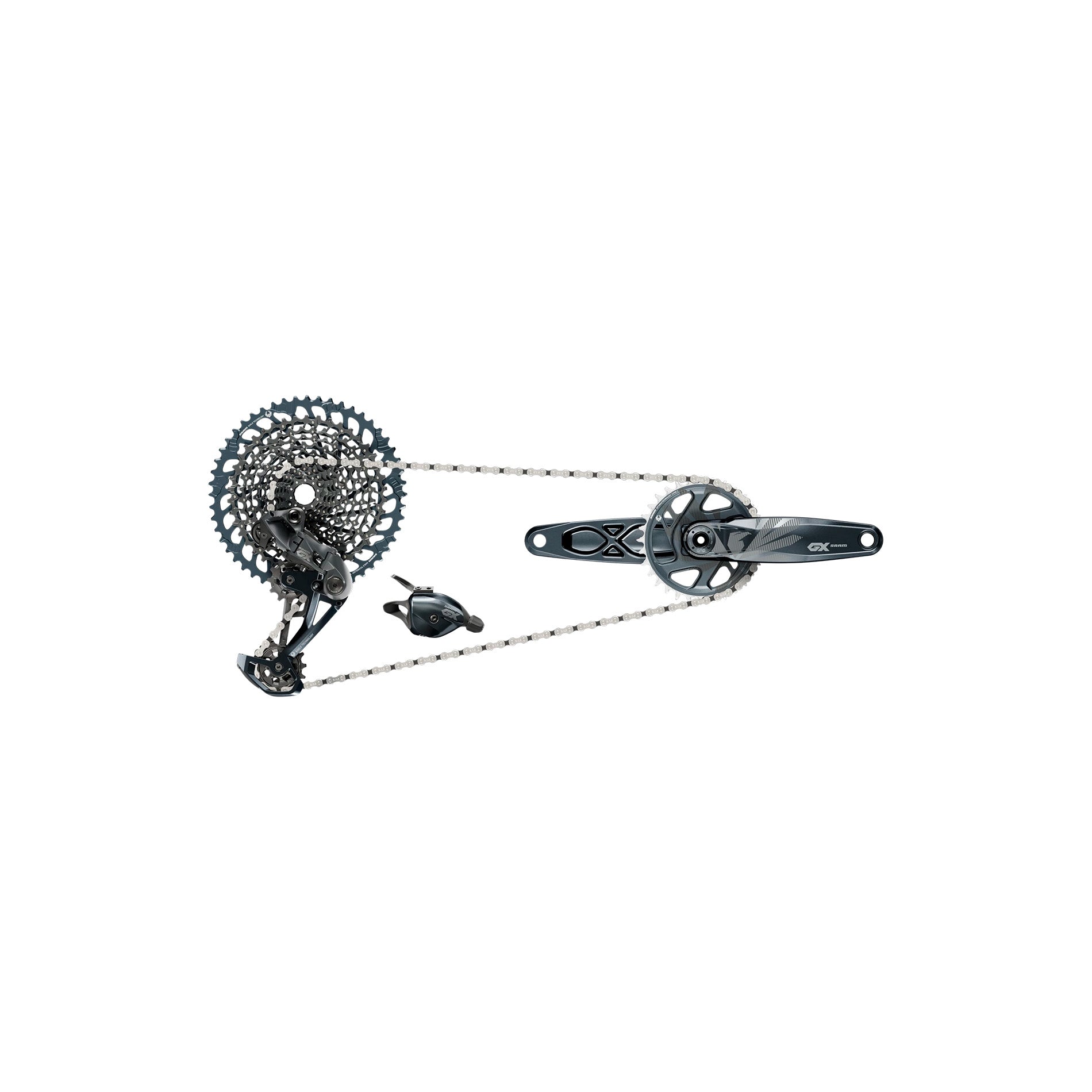 Grupo de Cambios SRAM MTB GX EAGLE Lunar DUB 32/175 BOOST 1X12 10/52
