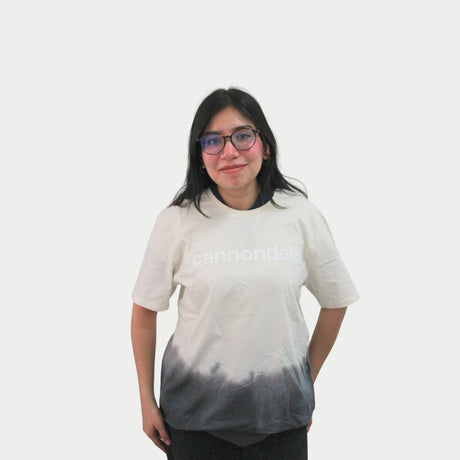 CAMISETA DIPDYE GRIS/CREMA