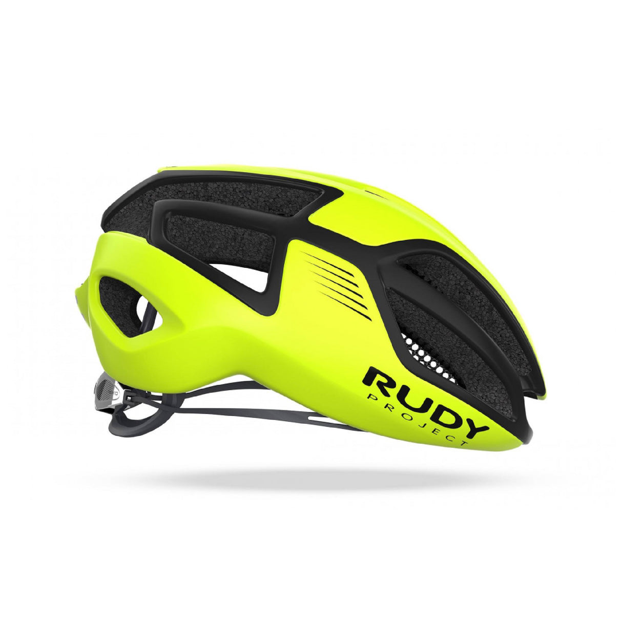 CASCO RUDY PROJECT SPECTRUM COLOR AMARILLO FLUO/NEGRO MATE