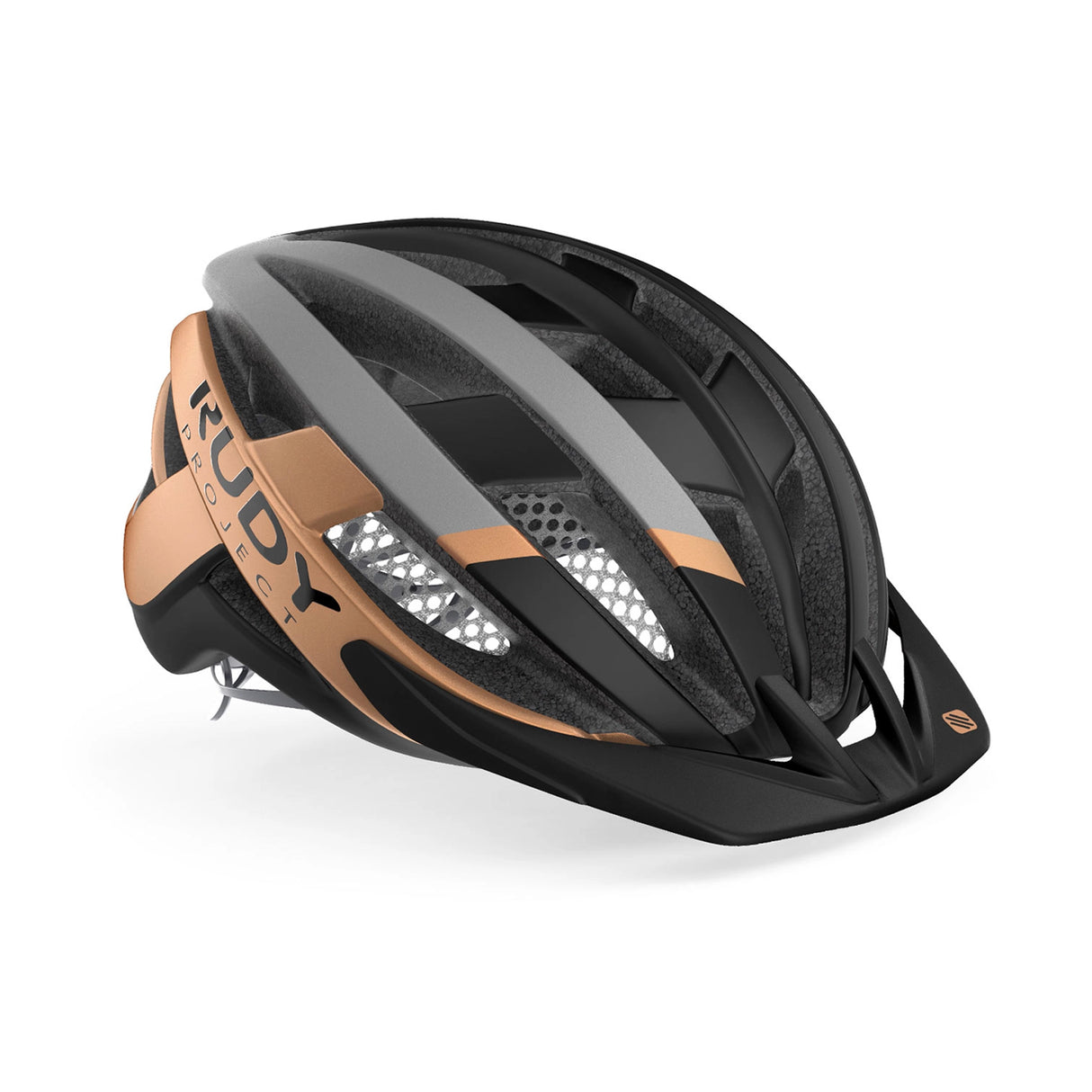 CASCO RUDY PROJECT VENGER MTB COLOR NEGRO/BRONCE MATE