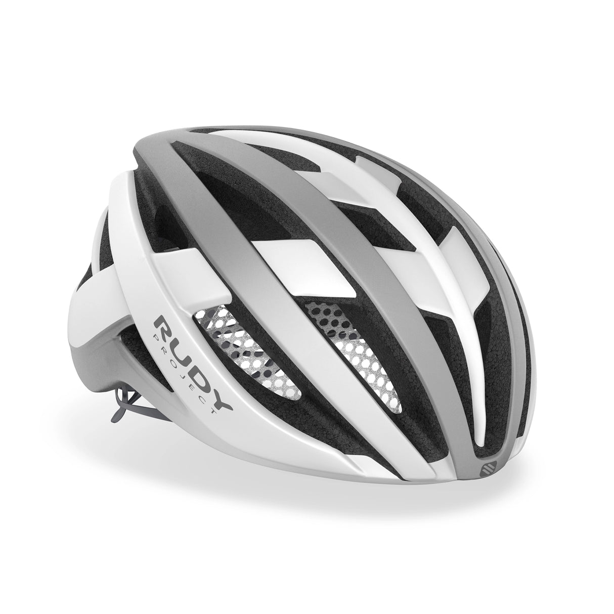 CASCO RUDY PROJECT VENGER RUTA COLOR BLANCO/PLATA MATE