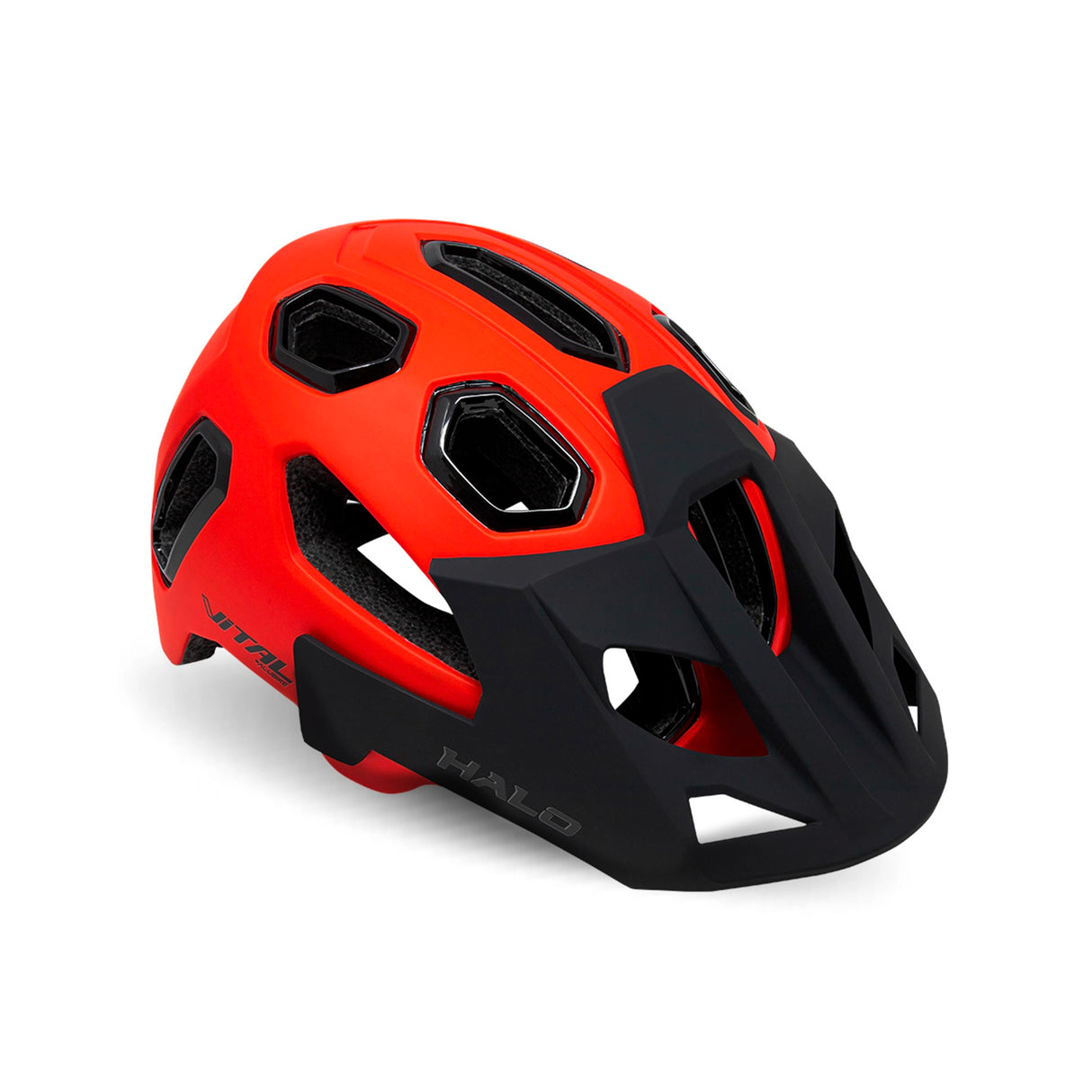 CASCO HARDTRACK 22 VENTS ROJO MATE