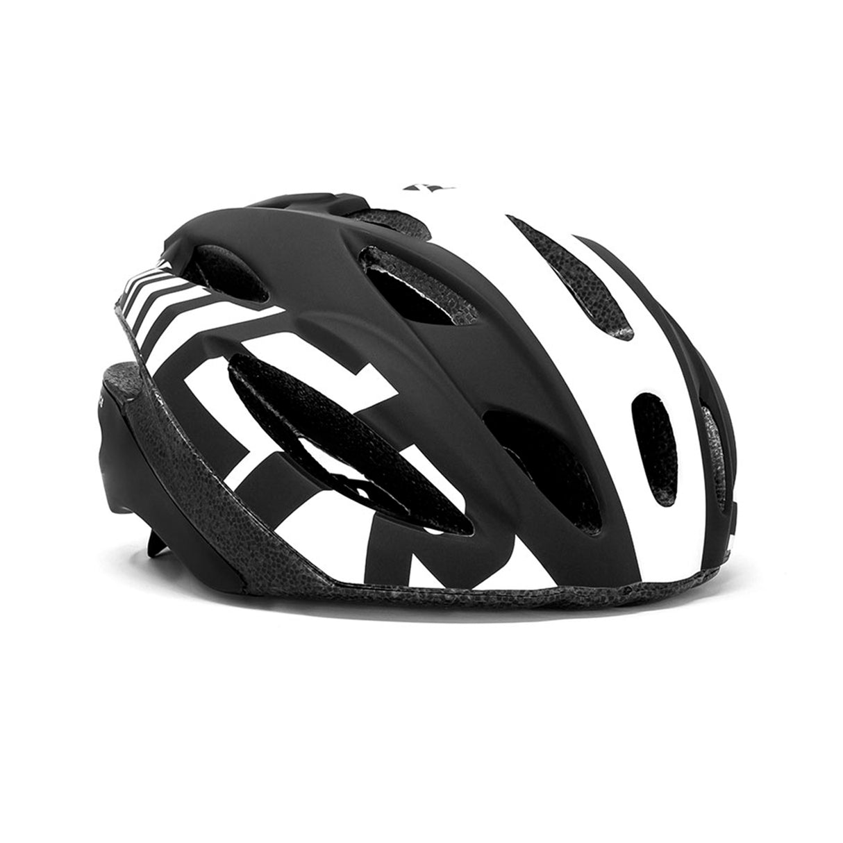 CASCO CON AJUSTADOR BLANCO/NEGRO HUNTER