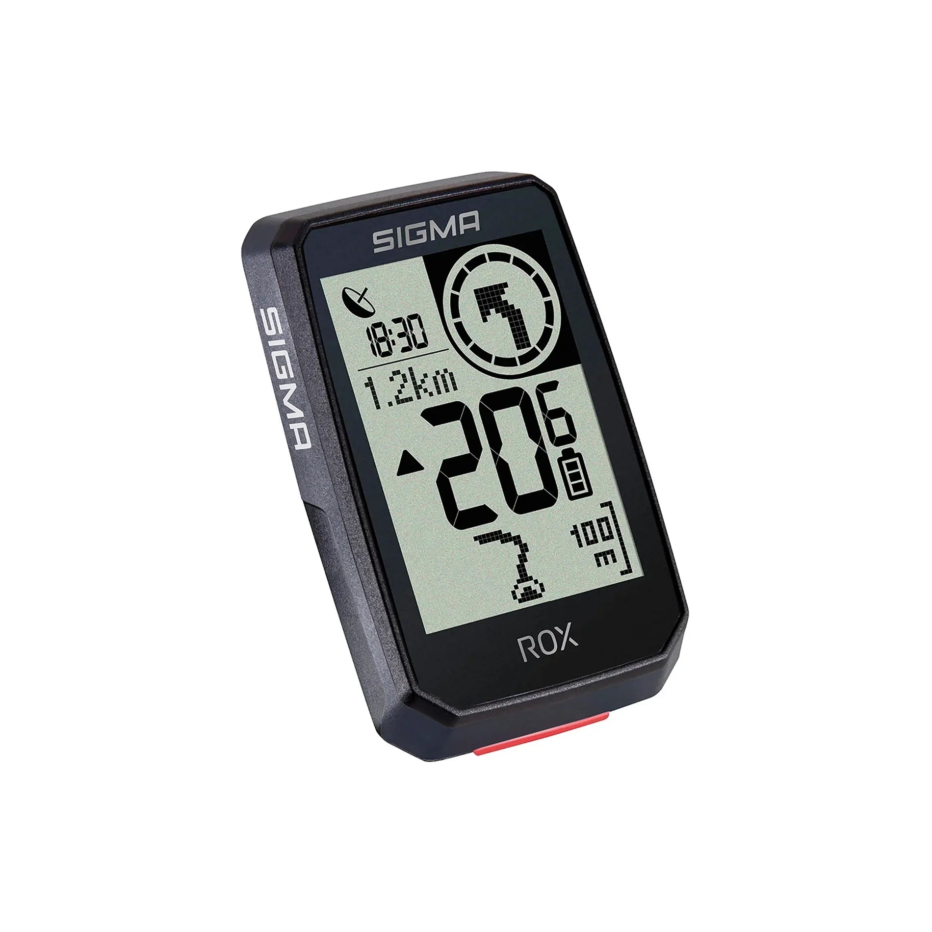 CICLOCOMPUTADORA SIGMA ROX 2.0 NEGRA E-BIKE READY, 14 FUNCIONES