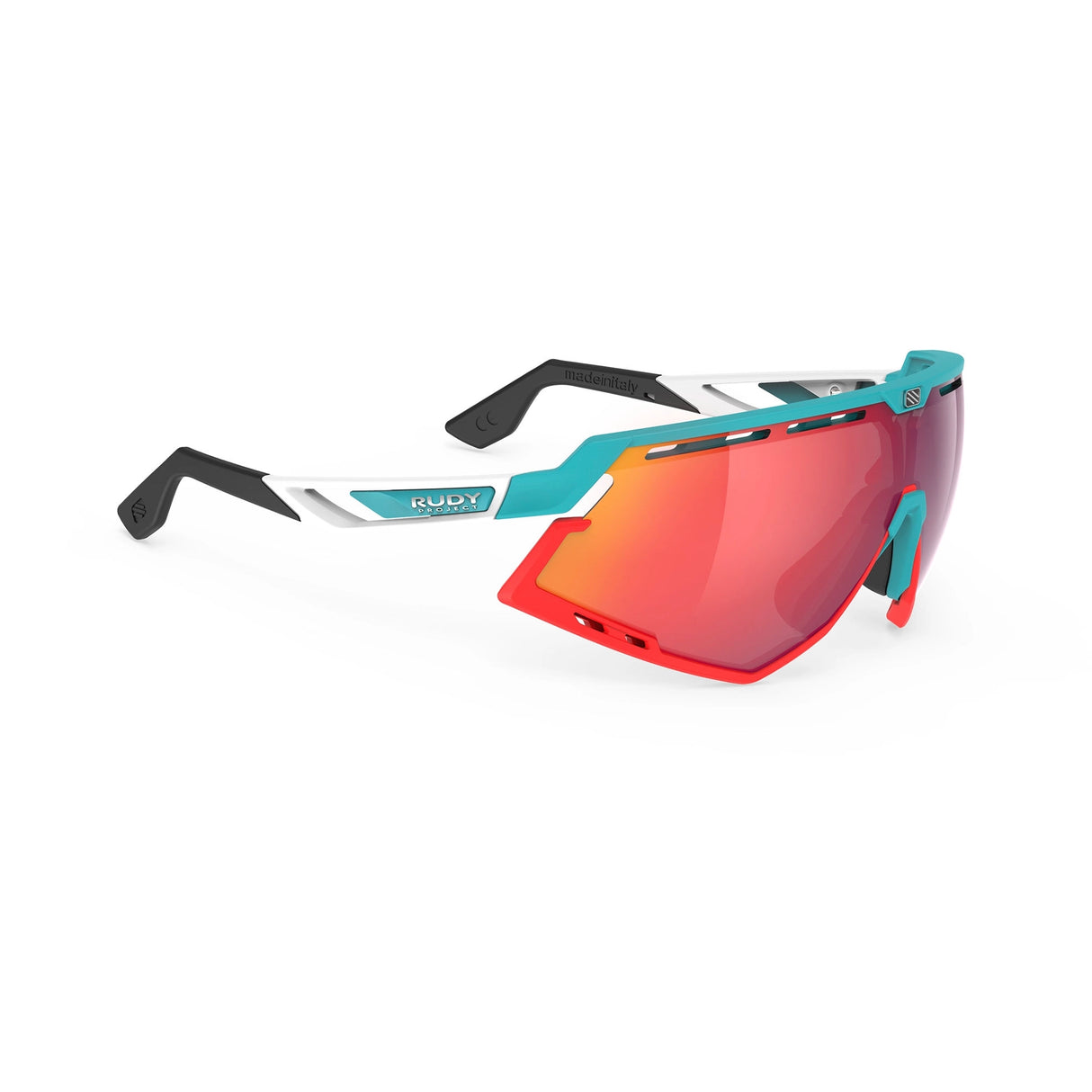 LENTES DEFENDER / EMERALD MATTE MICA MULTI-L RED