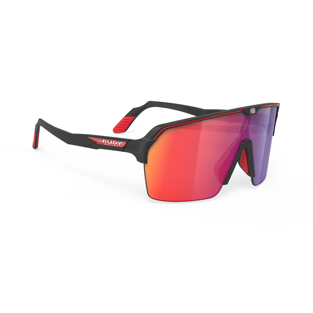 LENTES RUDY PROJECT SPINSHIELD AIR  NEGRO MULTILAZER ROJO RP OPTICS