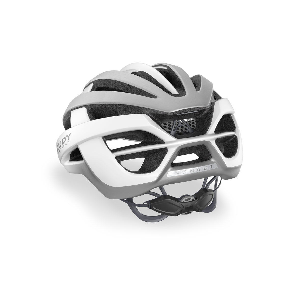 CASCO RUDY PROJECT VENGER RUTA COLOR BLANCO/PLATA MATE