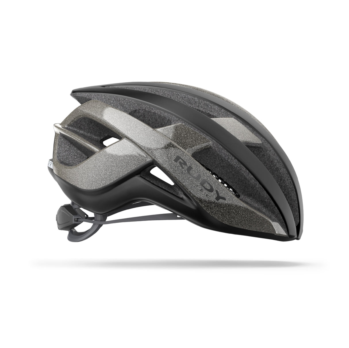 CASCO RUDY PROJECT VENGER RUTA COLOR NEGRO/GRIS REFLECTIVE