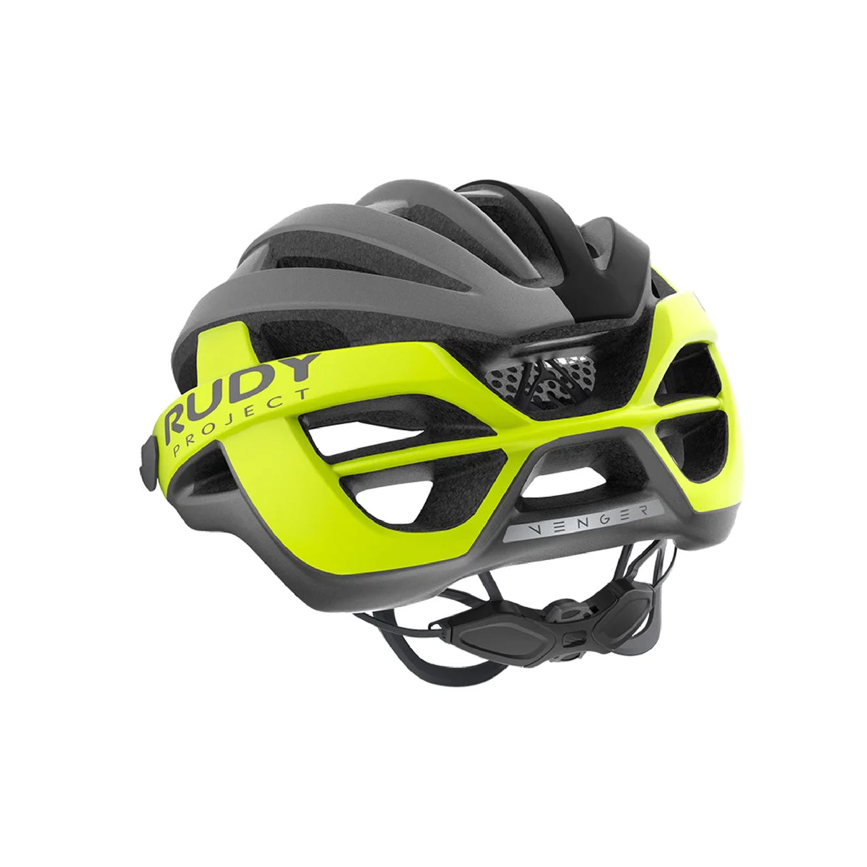 CASCO RUDY PROJECT VENGER MTB COLOR TITANIO/AMARILLO FLUO MATE