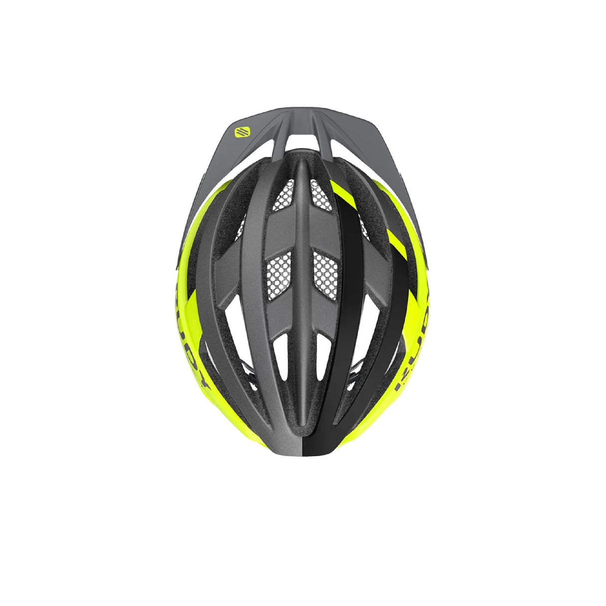 CASCO RUDY PROJECT VENGER MTB COLOR TITANIO/AMARILLO FLUO MATE