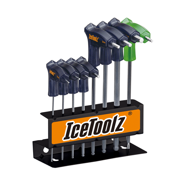 LLAVES ALLEN ICETOOLZ 2,2.5,3-6,8 MM BOLA/ESTRELLA