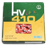 CADENA KMC HV410 - ROJO NEÓN