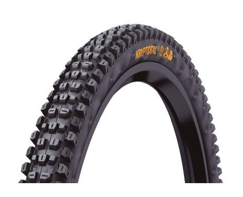 LLANTA CONTINENTAL KRYPTOTAL RE DOWNHILL SOFT ETRTO 60-584 27.5X2.4 COLOR NEGRO PLEGABLE